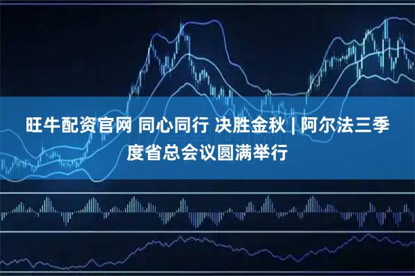 旺牛配资官网 同心同行 决胜金秋 | 阿尔法三季度省总会议圆满举行