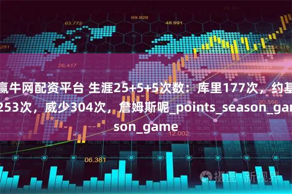赢牛网配资平台 生涯25+5+5次数：库里177次，约基奇253次，威少304次，詹姆斯呢_points_season_game